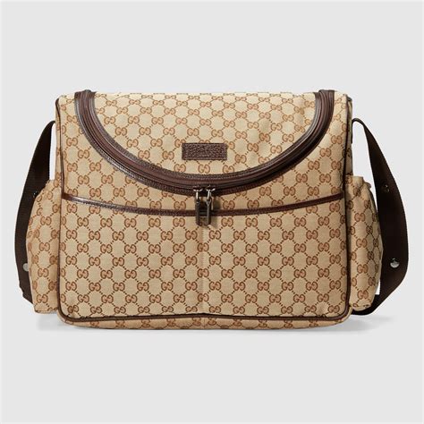 gucci designer baby changing bags|authentic Gucci diaper bag sale.